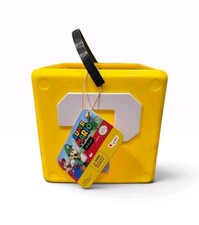 Disguise Super Mario Bros Question Block Trick or Treat Pail Yellow picture