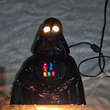 Star Wars Darth Vader Figural Accent Lamp, Corded Inline Switch Black Glossy picture