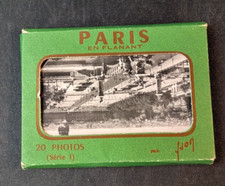 Vintage Yvon Paris en Flanant 3x4 Miniature Photocard Series in GC picture
