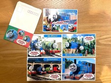 Thomas and Friends Postcard Set 5 Cards Envelope 1998 Japan 15+ picture