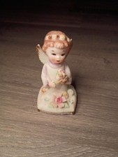 Vintage Napco Ceramic Angel No Chips Or Cracks Japan 4