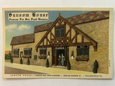 The Sansom House: Philadelphia, PA - Vintage Postcard picture