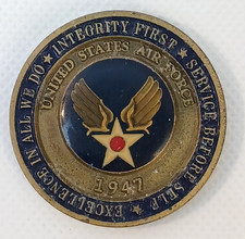 USAF Air Force Integrity First 1947 Challenge Coins Military Token picture