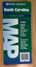 1997 ~ Rand McNally State Map ~ South Carolina ~ Rand McNally Travel Map picture
