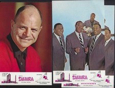 SAHARA Las Vegas 1964 Jumbo Postcards: Don Rickles Casbar; (2) Mills Brothers picture