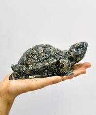 Pyrite Tortoise , Turtle Energy Symbol For Pooja Vastu Good Luck For Home/office picture