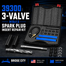 39300 3-Valve M16x1.5 Sparkplug Insert Repair Kit to Repair Spark Plug Thread picture