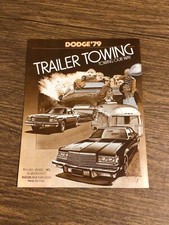 NOS 1979 Dodge Towing Features & Options Catalog  picture
