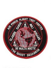 USAF Air Force Black Ops Area 51 Ghost Squadron Helicopter Aviation Patch New picture