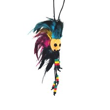 Hawaiian Hand Made Rasta Reggae Ikaika Warrior Helmet from Maui, Hawaii picture