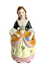 Girl Figurine Bell  Porcelain 5