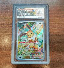 Eevee SVP173 Pokemon Center ETB Promo Prismatic Evolutions ACE GEM MINT 10 picture