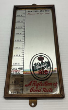 Antique 1884 Brand Ale Mirrored Bar Sign