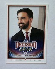 Decision 2024 Update Zohran Mamdani #247 Base Card picture