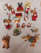 Twenty ( 20 ) Vintage Hallmark Ornaments, Many Collector’s Club picture
