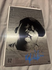 Tribute: The Notorious BIG Limited Edition Virgin METAL #2/20 KYLE WILLIS Signed picture