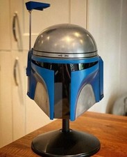 Jango Fett Mandalorian Helmet Star Wars Cosplay Bounty Hunter picture