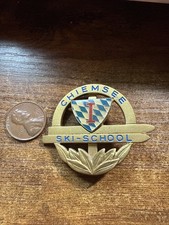 Vintage Chiemsee Ski-School Pin Germany picture