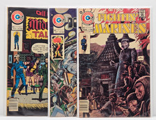Midnight Tales 15 + Doomsday+1 2 + Fightin' Marines 128 Lot (1975-76) Charlton picture