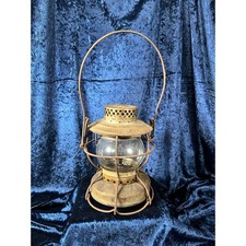 Vintage Handlan Railroad Lantern - Southern Pacific Co St. Louis Glass Globe picture