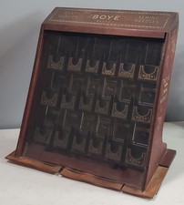Ca 1910s-1920s Boye Sewing Needles (Embroidery) Store Display Case  picture