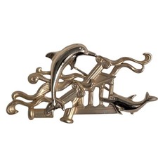 Vingtage Rare Atlantis Dolphin Brooch picture