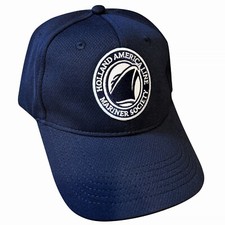 New, Unworn, Collectible HOLLAND AMERICA LINE MARINER SOCIETY Classic Navy Hat picture