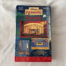 Vintage Disney Pocahontas Play Along Cassette And Figures Brand New in Box 1995 picture