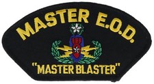 Master EOD Ordinance Master Blaster 5 Inch Cap Hat Patch HMC1465 F1D19O picture