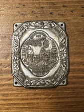 Vtg Rothenburger Dinkelsbühl 1000 Jahrige  STADT Car Badge Emblem Metal GERMANY picture
