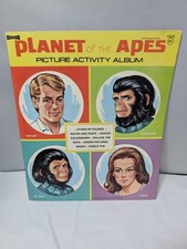 Vintage 1974 Planet Of The Apes Picture Activity Album Book NEW / UNUSED picture