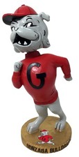 Gonzaga Bulldogs Vintage Red Sweater 1887 Bobblehead NCAA College picture