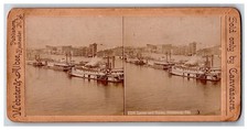 Pittsburg PA ~ Levee & Steamer steamship 