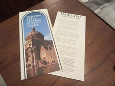 The First church of Christ, Scientist  vintage 1978 Brochure and flyer picture