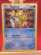 Shiny Magikarp XY143 X & Y Holo Ultra Rare Black Star Promo Pokemon Card picture