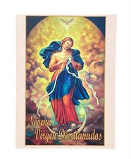 Novena Virgen Desatanudos Español Libro Oraciones Prayer Book Spanish Catholic picture