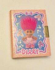 VINTAGE 1990’s TROLL DIARY SEALED IN PACKAGING~UNUSED~NEW~BALLERINA picture
