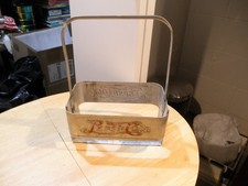VINTAGE ALUMINUM PEPSI COLA BOTTLE CARRIER picture