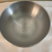 Kensington Ware Aluminum Bowl With Alcoa AASHO Engraving 1953 picture