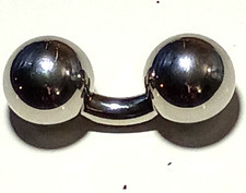 2g 5/8 Big Monster 19mm Ball Prince Albert Lorum Frenum Ear Barbell Weight Sexy picture