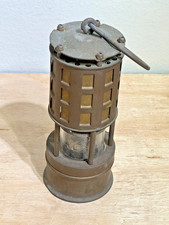 Antique Koehler 289-1A Brass Miners Safety Lamp Lantern Marlboro Mass Sold AS-IS picture