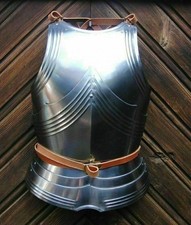 Share Christmas Antique Medieval Knight Gothic Cuirass Chest Plate Armor Breas picture