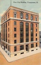 Youngstown OH Ohio City Hall Hazelton Downtown Early 1900s Vtg Postcard A52 picture