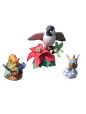 Lot of 3 Lenox Porcelain Figurines Disney Dumbo Lion King Christmas Chickadee picture