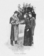 Good Bye And Be Brave 1892 Illustration The Adventure of Speckled - Old Photo picture