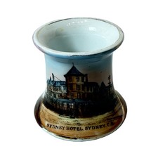 SYDNEY HOTEL NS Nova Scotia CANADA Souvenir Porcelain Trinket ANTIQUE picture