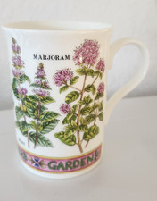 Crown Trent Fine Bone China Limited Mug Cup Made in England Herb Garden picture