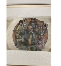 BOB CRATCHIT AND TINY TIM Plate The Remarkable World of Charles Dickens picture