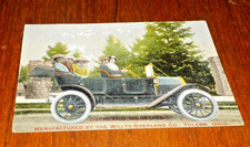 1912 Advertising Postcard - Willys Overland Co. Toldeo OH  - 59- TOURING CAR picture