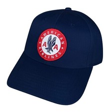 Classic AMERICAN AIRLINES NAVY CREW CAP - Brand New, Unworn, Collectible picture